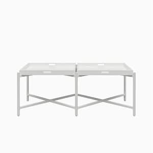 Merchiston Coffee Table with Removable Tray Top, White