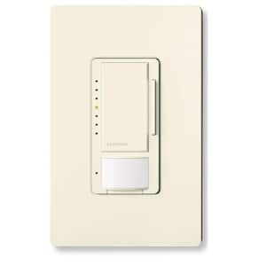 Maestro LED+ Vacancy-Only Sensor/Dimmer Switch, 150W LED, Single Pole/Multi-Location, Biscuit (MSCL-VP153M-BI)
