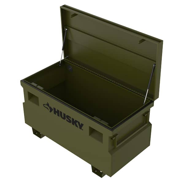 Husky 48 in. W x 24 in. D x 27.6 in. H Matte Army Green Steel