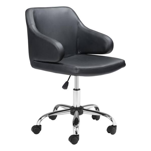 ZUO Designer Black Office Chair 101838 The Home Depot