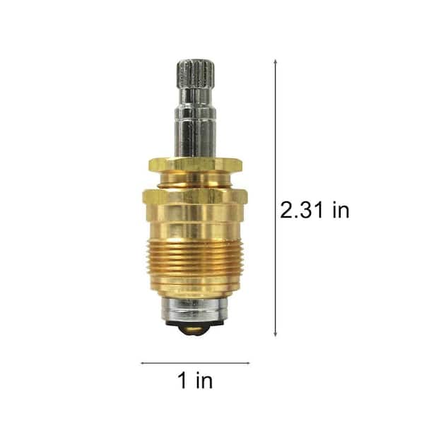 2 5/16 in. 16 pt Broach Hot Side Stem for Eljer Replaces 490-5186-02