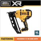 20V MAX XR Lithium-Ion Cordless 16-Gauge Angled Finish Nailer (Tool Only)