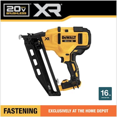 DEWALT 18-Gauge Heavy-Duty Staple/Nail Gun DWHTTR350 - The Home Depot