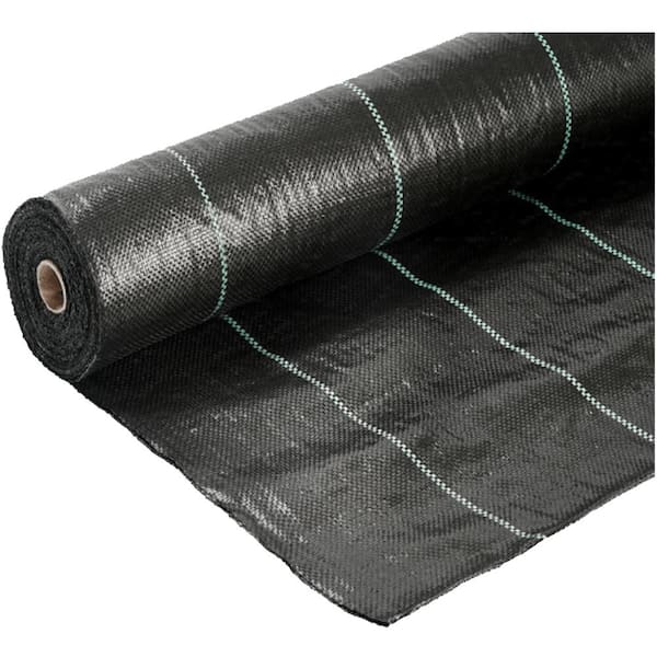 Ashman Online Ashman Landscape Fabric Weed Barrier Fabric 4 ft. x100 ft., Heavy-Duty Weed Blocking Protection Gardens and Landscaping