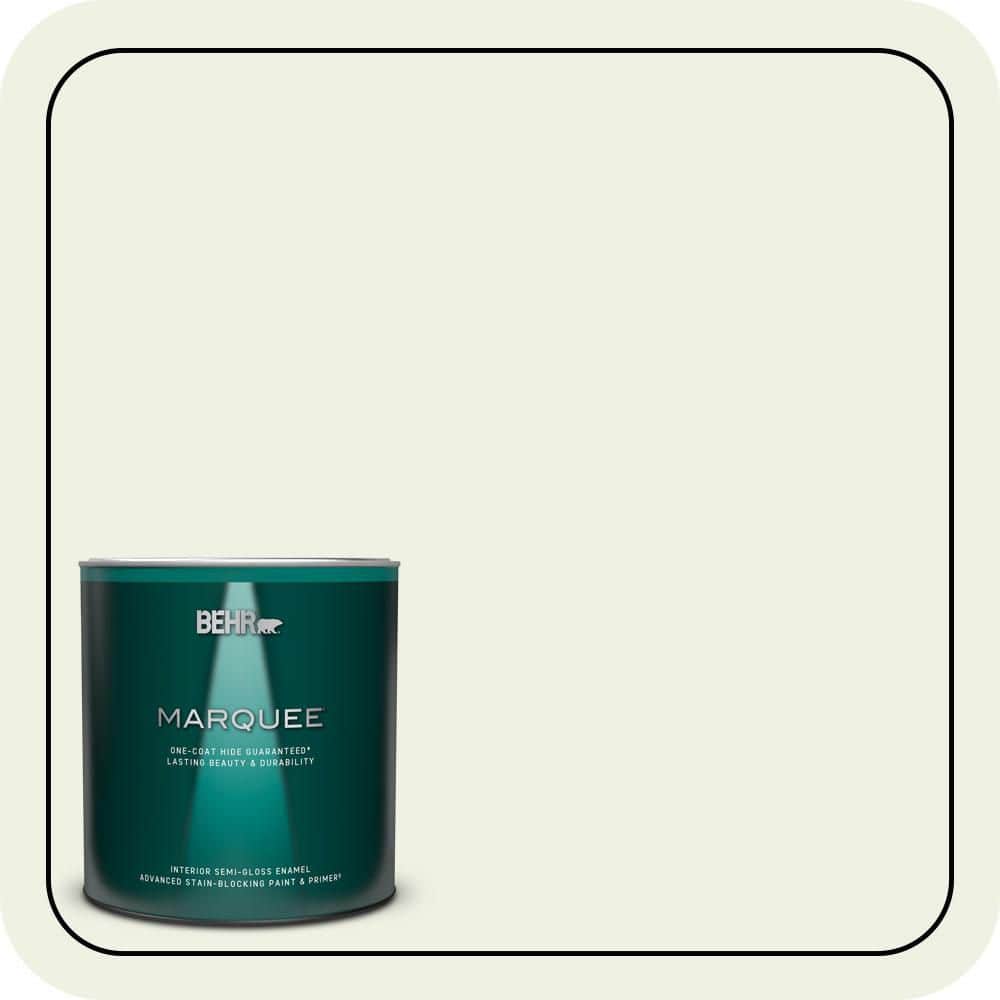 1 qt. #410E-1 Frostwork Semi-Gloss Enamel Interior Paint & Primer product image for price tracking