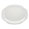 Lenox French Perle Piatto Ovale Porta Burro, Gres Bianco, 18,4 Cm, Lavabile In Lavastoviglie