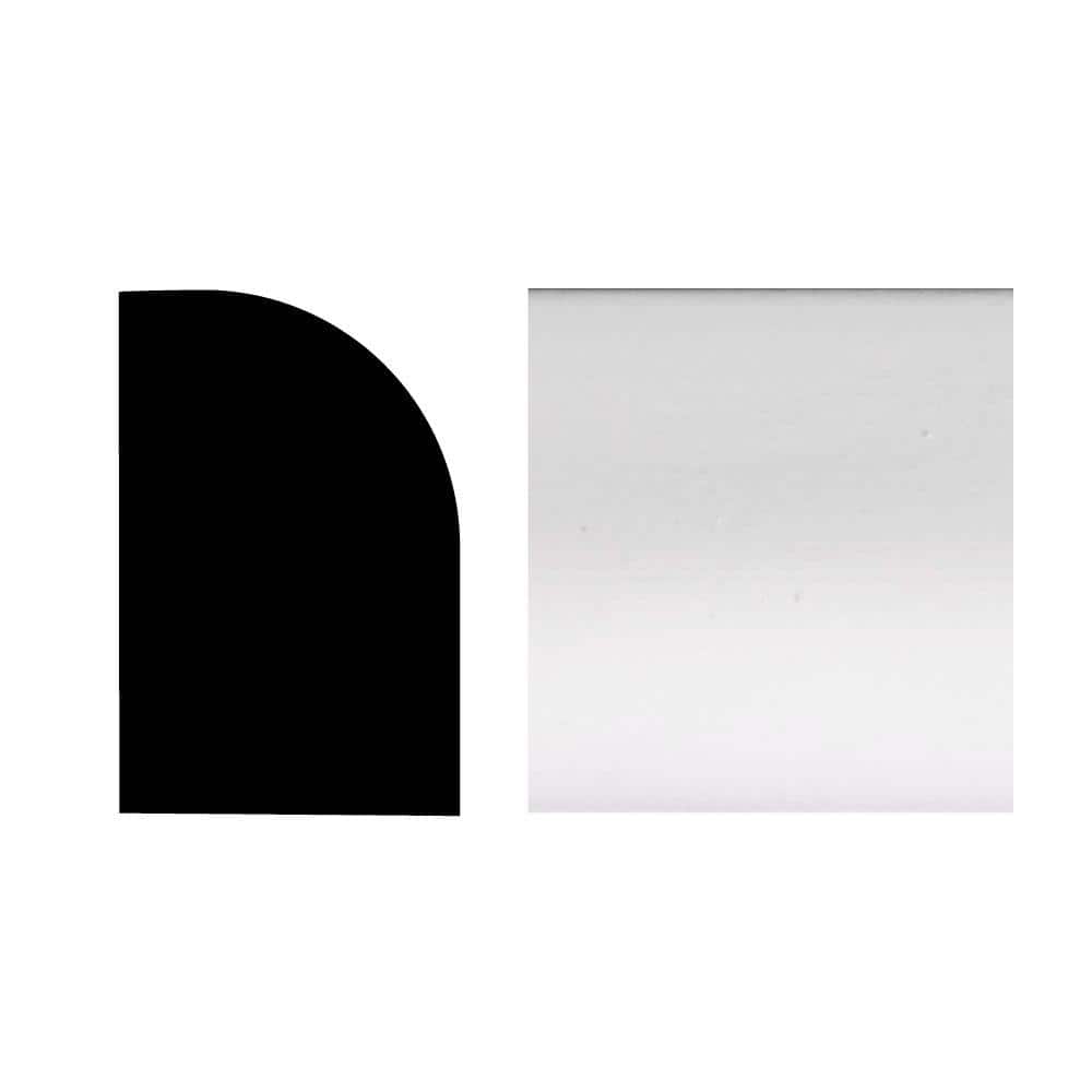 Royal Mouldings 3/4 in. x 5/16 in. Vinyl Composite Shoe Molding