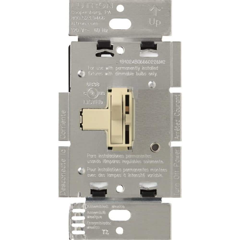 Toggler Dimmer Switch for Incandescent Bulbs with Night Light, 1000-Watt/Single-Pole or 3-Way, Ivory (AY-103PNL-IV) price history on PriceWatchPro