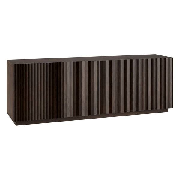 Meyer&Cross Halifax 70 in. Alder Brown TV Stand Fits TV's up to 75