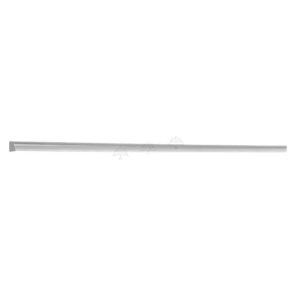 Slim Shaker 96 in. W x 0.75 in. H x 0.75 in. D Quarter Round Molding in White