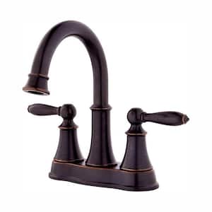 Courant 4 in. Centerset 2-Handle Bathroom Faucet in Tuscan Bronze