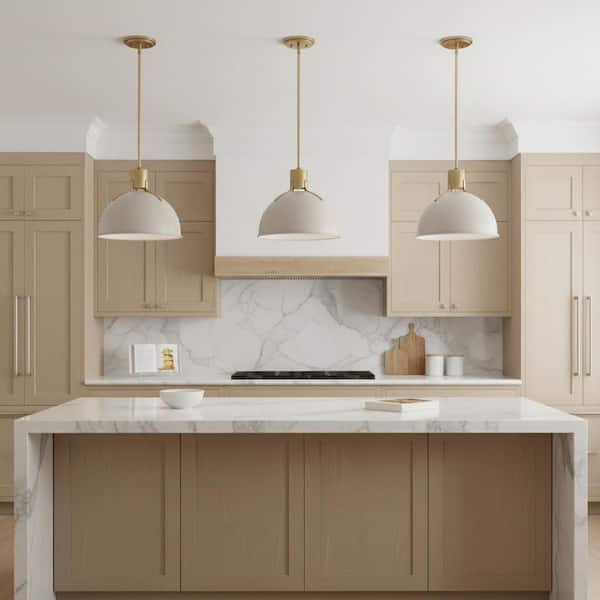 Argo 1-Light Light Taupe Pendant Light