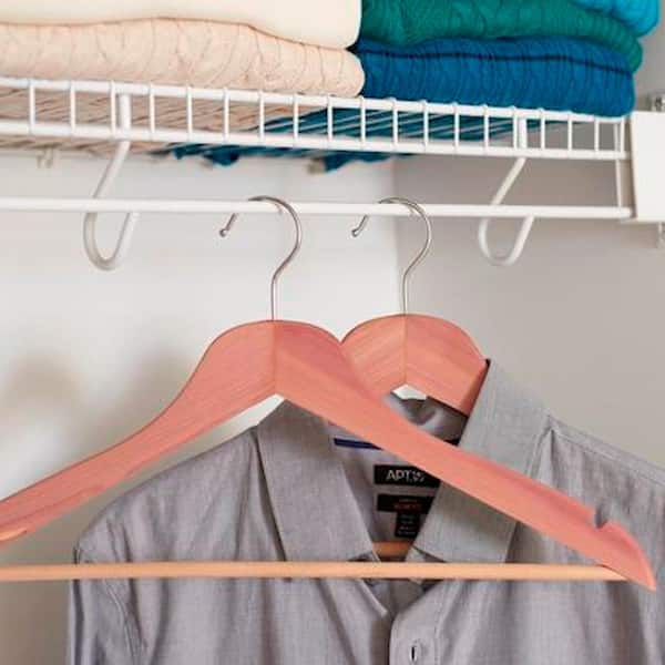 Basic Cedar Shirt Hangers Pkg/4