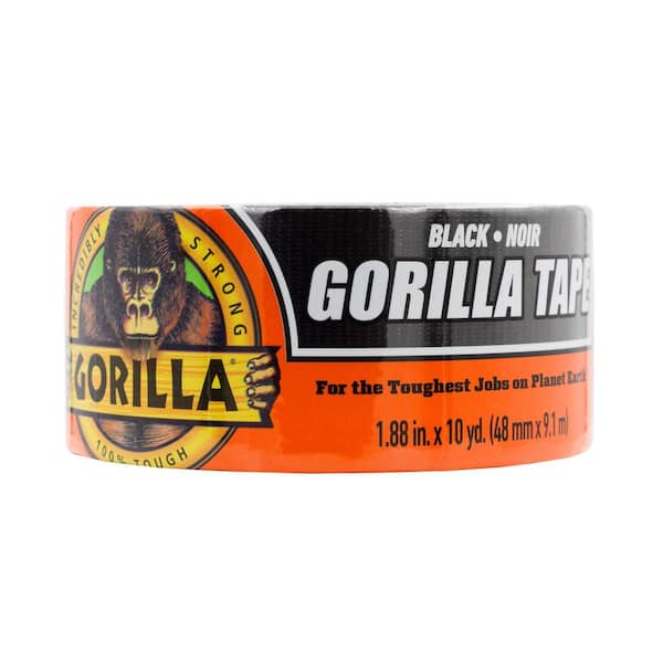 Gorilla 10 yd. Black Tape (10-Pack)