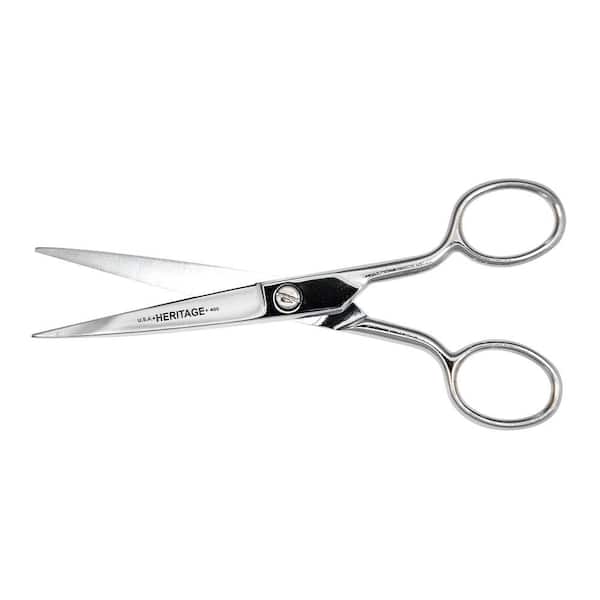 Klein Tools 6 in. Safety Scissors with Large Rings G46HC - The