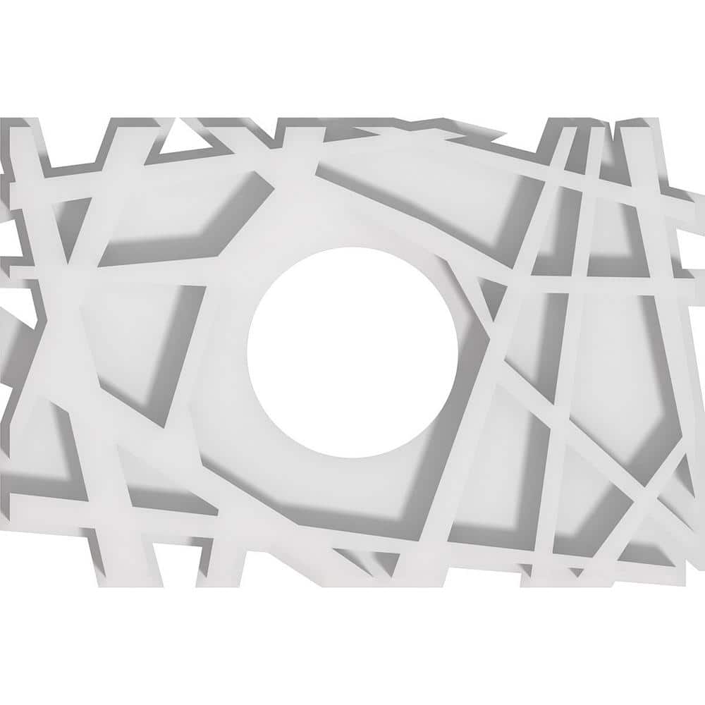 1 in. P X 10 in. W X 6-5/8 in. H X 3 in. ID Novo Architectural Grade PVC Contemporary Ceiling Medallion price history on PriceWatchPro