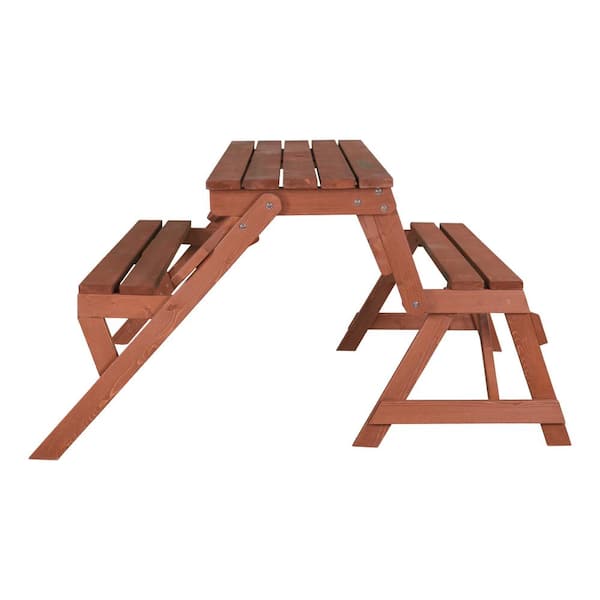 Cedar 32 Wide Classic Family Picnic Table Set with Backed Benches -  Additional Holiday Discounts