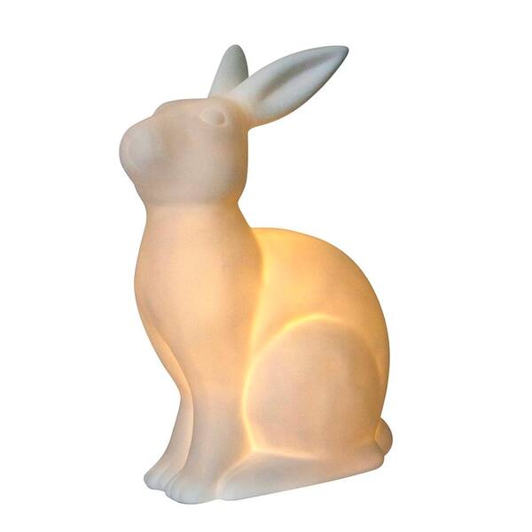 porcelain rabbit night light