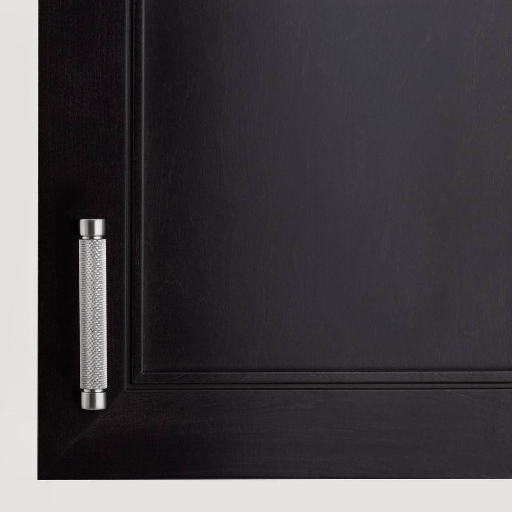 Kent Knurled 4" Satin Nickel Bar Pull Multipack