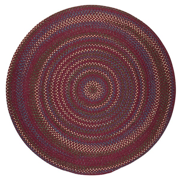 Colonial Mills Worley Burgundy 5 ft. Round Indoor Area Rug