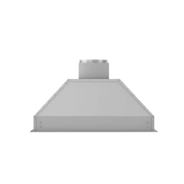 34 in. 700 CFM Ducted Range Hood Insert in Stainless Steel