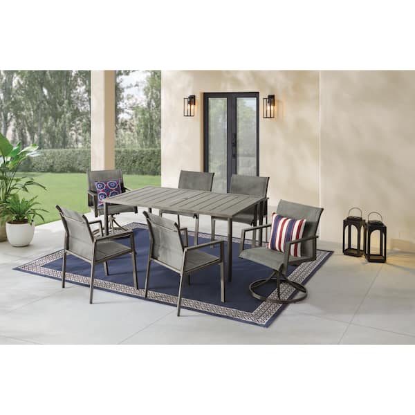 Westgrove 7-Peice Metal Sling Outdoor Dining Set