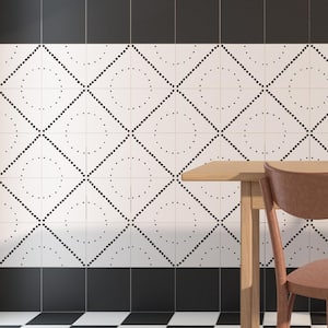 Kenzo Dec-07 7.9 in. x 7.9 in. Matte Porcelain Floor and Wall Tile (11.2 .sq. ft./Case)