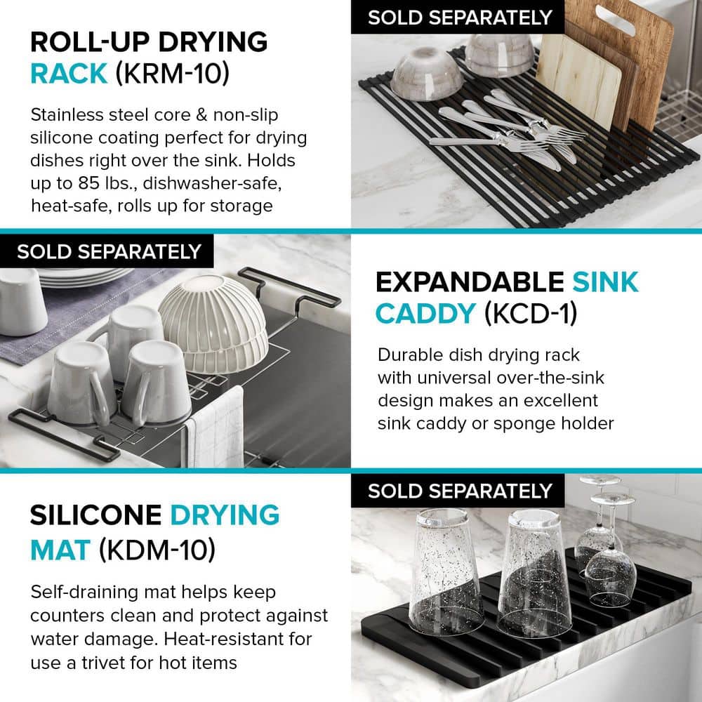 30-Inch Satin Stainless Steel Undermount Single Bowl Kitchen Sink