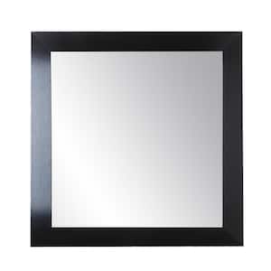 Medium Rectangle Black Modern Mirror (32 in. H x 32 in. W)