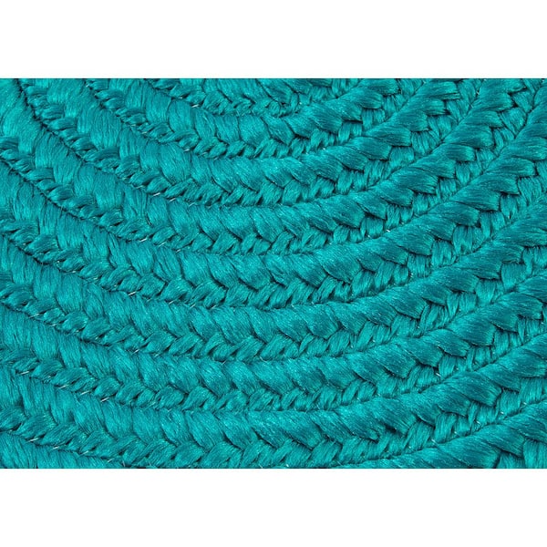  Prironde Teal Turquoise and Grey Door Mat Outdoor