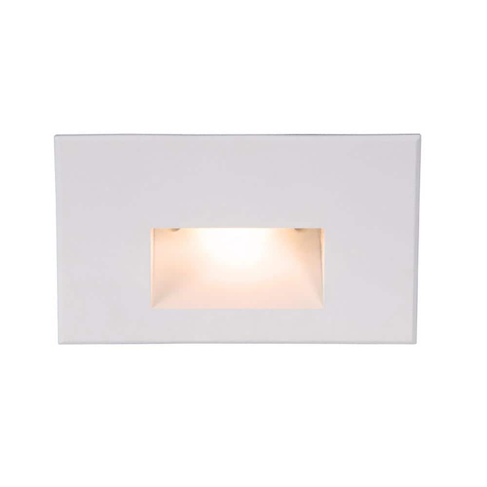 Wall and Stair Light - 68 Lumens Line Voltage White on Aluminum Alloy Integrated LED Hardwired - 2700K price history on PriceWatchPro
