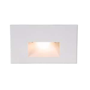 Step  and  Wall Light Hardwired Integrated LED 120-Volt  White on Aluminum Alloy 2700K