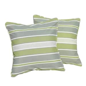 Square Outdoor Throw Pillow (2-Pack)