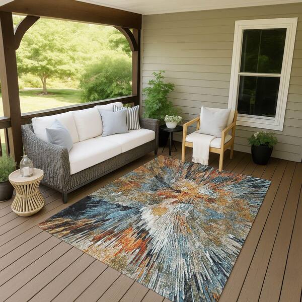 Addison Rugs Chantille Machine Washable Indoor/Outdoor Abstract