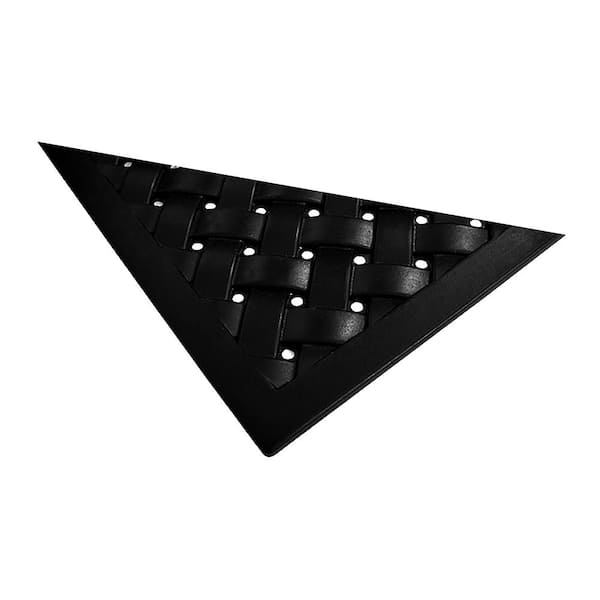 Hampton Weave 24 in. x 36 in. Rubber Door Mat