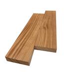 2 in. x 4 in. x 2 ft. African Mahogany S4S Board (2-Pack)