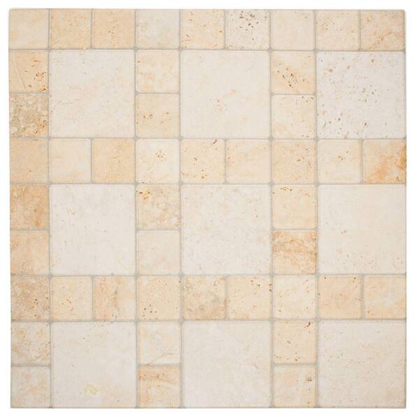 Merola Tile Atlas Por Marfil 12-1/4 in. x 12-1/4 in. Porcelain Floor and Wall Tile (16.3 sq. ft. / case)