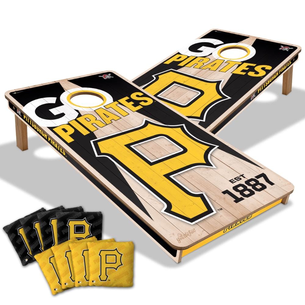 Pittsburgh Pirates 2’ x 4’ Cornhole Game product image for price tracking