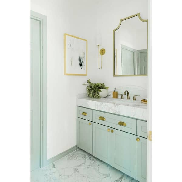 Marazzi EpicClean Milton Arabescato Marble 12 in. x 24 in