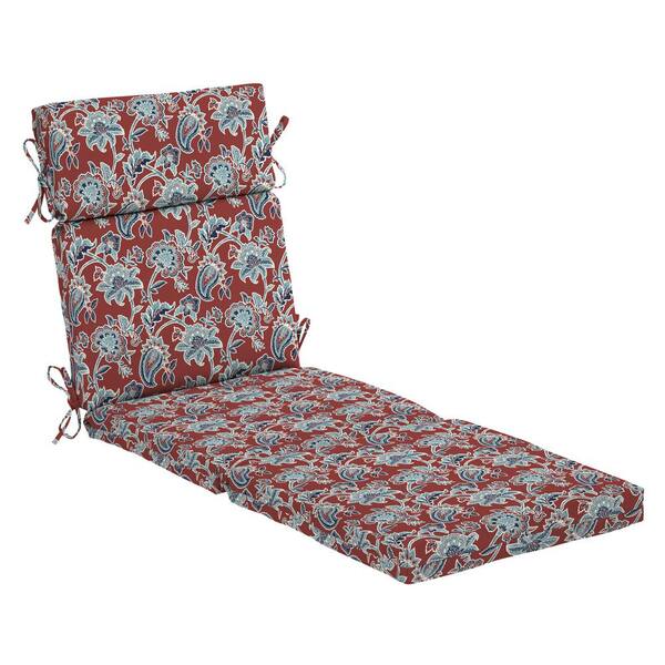 Arden Selections 22 in. x 77 in. Outdoor Chaise Lounge Cushion in Caspian-TH1E857B-D9Z1 - The 