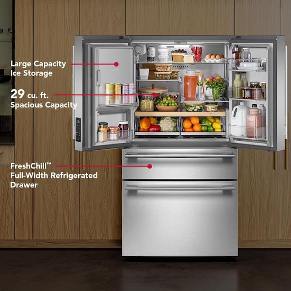 KitchenAid 36 in. 29 cu. ft. Standard Depth French Door
