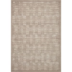 Darby Pebble/Sand 2 ft. 7 in. x 10 ft. Transitional Modern Runner Rug