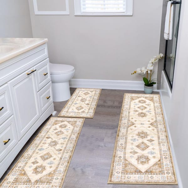 Boho Kitchen Mats Set of 3