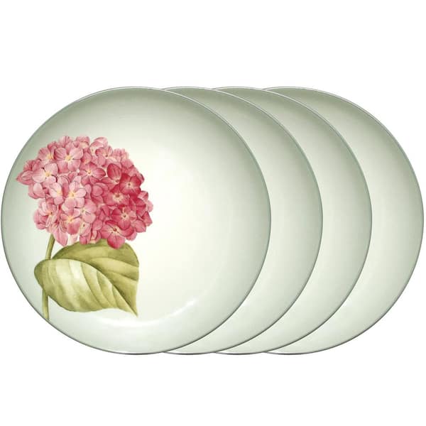 Noritake Colorwave Green 8.25 in. (Green) Stoneware Floral Accent Plates, (Set of 4)
