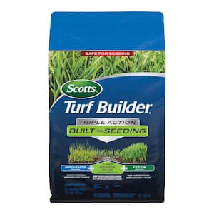 Turf Builder 17.2 lbs. 4,000 sq. ft. Triple Action Built For Seeding, Weed Preventer and Dry Fertilizer for New Lawns