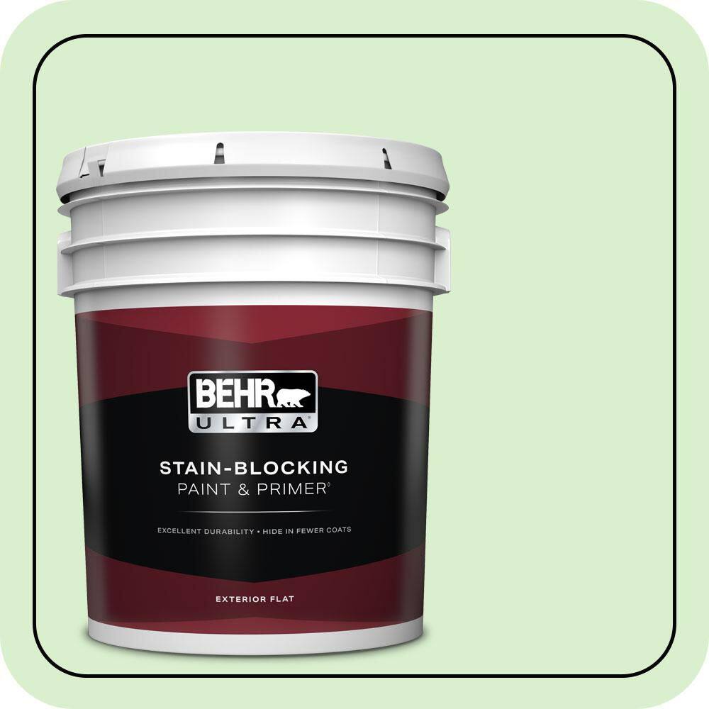 5 gal. #430A-2 Seafoam Spray Flat Exterior Paint & Primer price history on PriceWatchPro