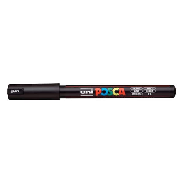 Uni Posca Marker PC-1MR BLACK - Posca Marker PC-1MR round fine -  Lachenmeier Farben AG