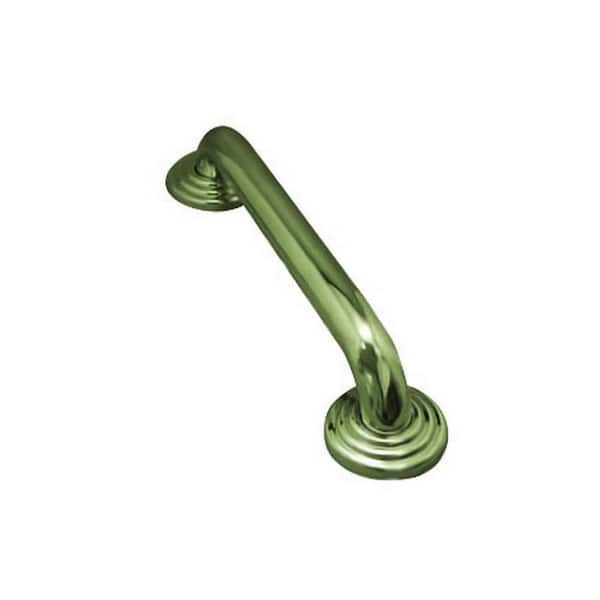 Kingston Brass Decorative 16 in. x 1-1/4 in. Grab Bar in Brushed Nickel
