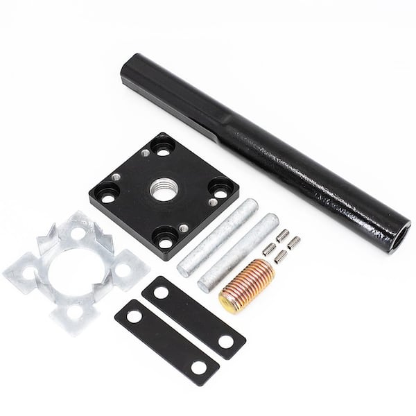 Unbranded 4 in. x 4 in. Steel Structural Post Anchor for Wood
