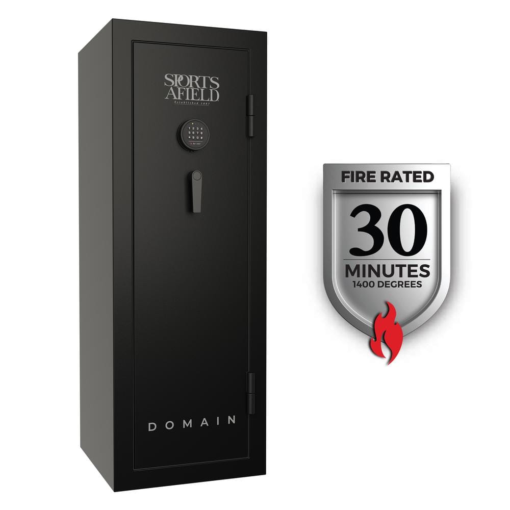 Sports Afield Domain 20-Gun Fireproof Electronic Lock Gun Safe